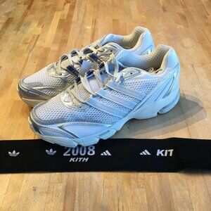 KITH x adidas Supernova Cushion 7 "White Royal Silver" JQ9296 Sz 9.5 NO BOX